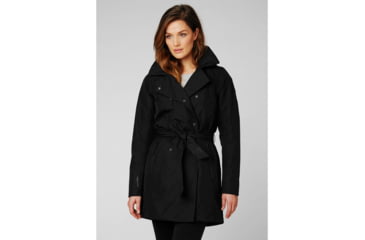Image of Helly Hansen Welsey II Trench Insulated Jacket - Womens, Black, Medium, 53314-990-M