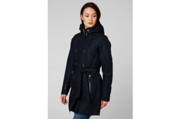 Image of Helly Hansen Welsey II Trench Insulated Jacket - Womens, Navy, Large, 53314-597-L