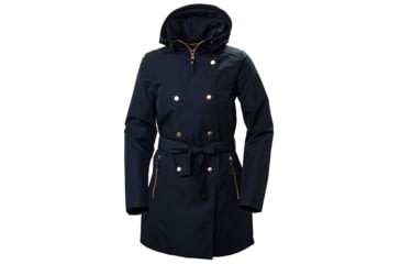 Image of Helly Hansen Welsey II Trench Insulated Jacket - Womens, Navy, Large, 53314-597-L