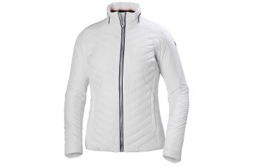 Image of Helly Hansen Womens Crew Insulator Jacket, White, Large, 53030-001-L