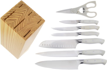 Image of Hen &amp; Rooster Kitchen Set Wood Block
