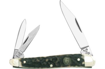 Image of Hen &amp; Rooster Whittler Stag Stainless Folding Knife,Clip and Pen,Deer Stag Handle HRS203DS