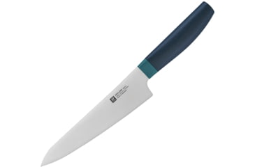 Image of HENCKELS ZWILLING Now-S Prep Knife, 9.75in Overall, 5.5in Satin Finish Blade, Blue Polypropylene Handle, 53041-140