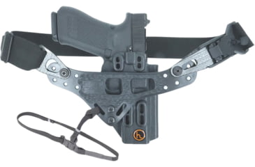 Image of Henry Holsters Flint Boltaron Glock 17 IWB Appendix w/ Enigma Standard Partial Sweat Guard
