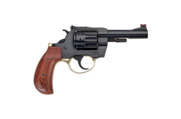Image of Henry Repeating Arms H16 Goldenboy Deadeye Birdshead Revolver, .22 Long Rifle, 4 inch Barrel, Fixed, Wood, 10 Round Cylinder, H016BDA