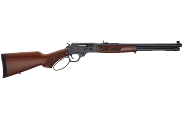 Image of Henry Repeating Arms Steel Side Gate Large Loop Lever Action Rifle, .45-70 Government, 18.43in Barrel, 1-20, Walnut Walnut Stock, Blued, H010G-FRRMPG