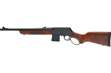 Image of Henry Repeating Arms Supreme Lever Action Rifle, 300 AAC Blackout, 16.5in Threaded Barrel, 1-7, Walnut Stock, Blued, H023-300-FRRMPG