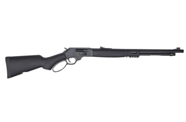 Image of Henry Repeating Arms X Model Lever Lever Action Rifle, .30-30 Winchester, 21.38in 5/8x24 TPI Barrel, 1-12, Synthetic Stock, Blued, H009X-FRRMPG
