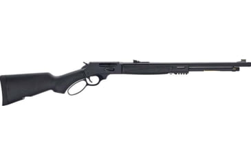 Image of Henry Repeating Arms X Model Lever Lever Action Rifle, .360 Buckhammer, 21.38in 5/8x24 TPI Barrel, 1-12, Synthetic Stock, Blued, H009X-360BH-FRRMPG