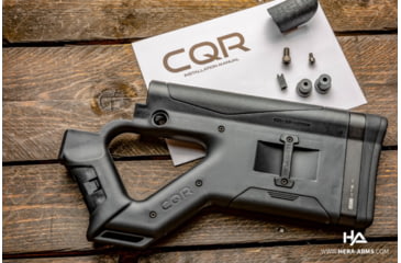 Image of USED HERA Arms CQR-AR10 Buttstock, Black, 12.5, EDEMO6, Used, Condition Like New, Inspect and Rebox