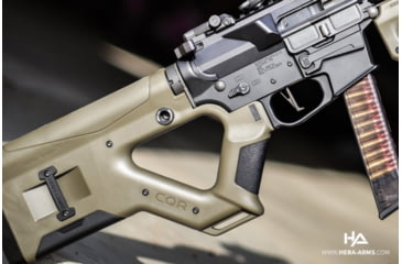 Image of USED HERA Arms CQR-AR10 Buttstock, Black, 12.5, EDEMO6, Used, Condition Like New, Inspect and Rebox