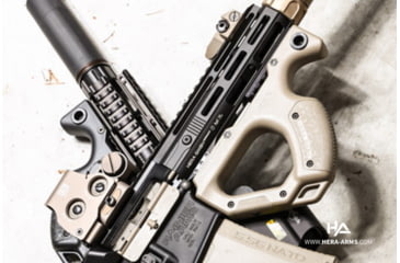 Image of HERA Arms CQR Grip Polymer Black, 110904