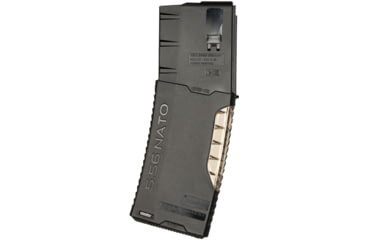 Image of HERA Arms G.2 Transparent Frame Rifle Magazine, AR-15/M4, 5.56/.223, 30 Rounds, Black, 13.11 / B-30RD
