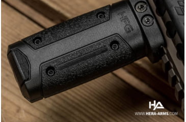 Image of EDEMO HERA Arms HFG Vertical Foregrip AR-15 Polymer Black, 110901, EDEMO1