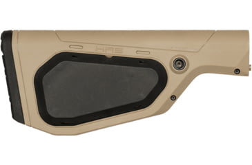 Image of HERA Arms HRS AR-15 Polymer Fixed Buttstock, A2, Tan, 12.41