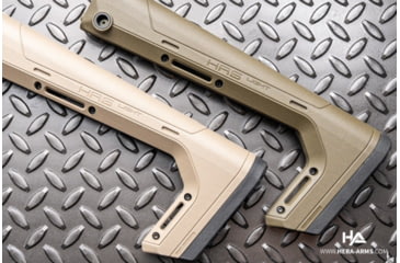 Image of HERA Arms HRS Light Fixed Buttstock, A2, Black, 12.43, EDEMO3