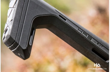 Image of HERA Arms HRS Light Fixed Buttstock, A2, Black, 12.43, EDEMO3