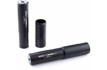 Image of HERA Arms Integrated Gas Block Training Suppresor Shroud, No Sound Suppression, Black, HERA11-04-06