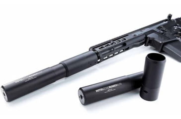 Image of HERA Arms Integrated Gas Block Training Suppresor Shroud, No Sound Suppression, Black, HERA11-04-06