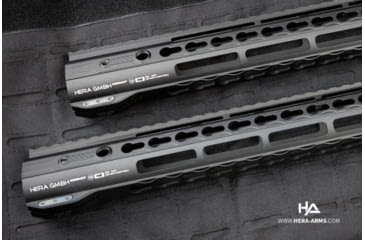 Image of HERA Arms IRS AR10 Rifle Aluminum Handguard With Keymod Black Hard Coat Anodiz, 110527