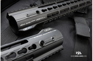 Image of HERA Arms IRS AR10 Rifle Aluminum Handguard With Keymod Black Hard Coat Anodiz, 110527