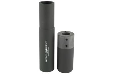 Image of EDEMO HERA Arms Integrated Gas Block Training Suppresor Shroud, No Sound Suppression, Black, HERA11-04-06, EDEMO2