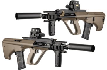 Image of Heresy Design 16.3in 9mm AUG Conversion Kit For NATO Stock, Black, HBA16D-N