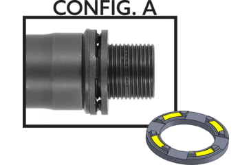 Image of Heresy Design Silencer Timing Device, 1/2in Threads, Black, HSTDA