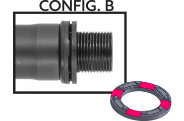 Image of Heresy Design Silencer Timing Device, 1/2in Threads, Black, HSTDA