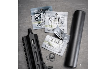 Image of Heresy Design Silencer Timing Device, 1/2in Threads, Black, HSTDA