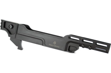 Image of Heresy Design Vendetta Fixed Barrel Chassis, Mini Rail, 3.25in, Black, HVCSME