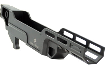 Image of Heresy Design Vendetta Fixed Barrel Chassis, Mini Rail, 3.25in, Black, HVCSME