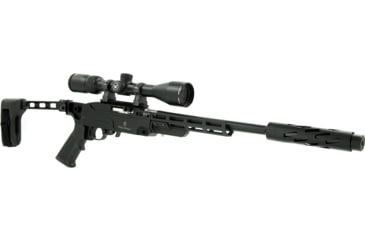 Image of Heresy Design Vendetta Takedown Barrel Chassis, Short Rail, 6.375in, Black, HVCTSE