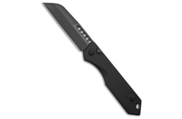 Image of Heretic Knives Heretic Jinn Prototype Auto Button Lock Black DLC Aluminum 3" Black, Black, -, adult, BHQ-224426