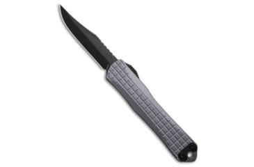 Image of Heretic Knives Heretic Knives Blade Show West 24 Manticore-S Bowie OTF Gray Frag Al 2.6" DLC, Gray, CPM MagnaCut, adult, BHQ-207756