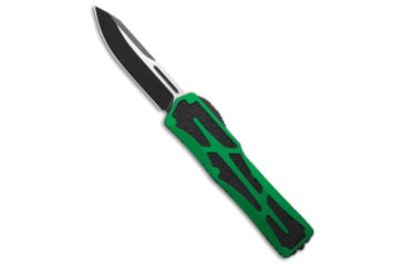 Image of Heretic Knives Heretic Knives Colossus OTF Automatic Knife Green Aluminum 3.5" Two-Tone, Green, CPM MagnaCut, adult, BHQ-188756