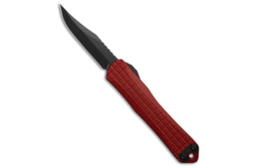 Image of Heretic Knives Heretic Knives Manticore S Bowie OTF Automatic Knife Red Aluminum 2.6" DLC, Red, CPM MagnaCut, adult, BHQ-205677