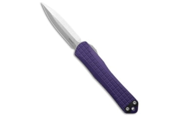 Image of Heretic Knives Heretic Knives Manticore S Dagger OTF Knife Purple Frag 2.6" Stonewash, Purple, CPM MagnaCut, adult, BHQ-203795
