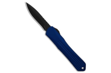 Image of Heretic Knives Heretic Knives Manticore S Recurve OTF Blue Camo Carbon Fiber 2.6" Black, Blue/Black, CPM MagnaCut, adult, BHQ-177274
