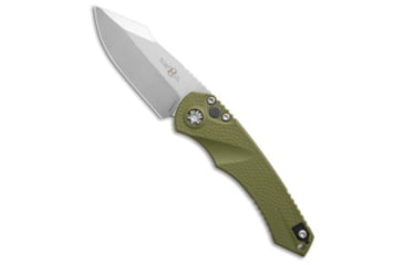 Image of Heretic Knives Heretic Knives Mini Pariah S/E Automatic Knife OD Green Polymer 3.3" Stonewash, OD Green, CPM MagnaCut, adult, BHQ-225531