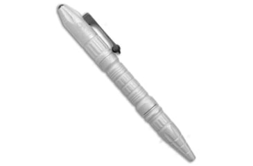 Image of Heretic Knives Heretic Knives Thoth Tactical Pen Blizzardworn Aluminum - Silver Winter Edition, Gray/White, adult, BHQ-177630
