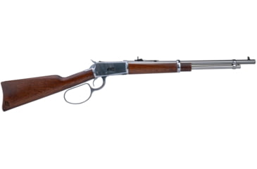Image of Heritage Manufacturing R92 Lever Action Rifle, .357 Magnum/.38 Special, 18in Barrel, 1-16, Hardwood Stock, Stainless, 8Rd, H92357189-FRRMPG