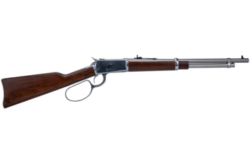 Image of Heritage Manufacturing R92 Lever Action Rifle, .44 Remington Magnum, 18in Barrel, 1-38, Adjustable Sights, Hardwood Stock, Stainless, 8Rd, H92044189-FRRMPG