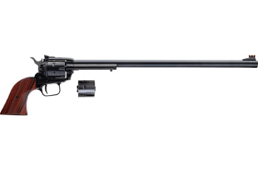 Image of Heritage Manufacturing Revolver, .22 Long Rifle/.22 Winchester Magnum Rimfire, 16in Barrel, Adjustable Sight, Blued Frame, Wood Grip, 6 Round Cylinder, RR22MB16AS