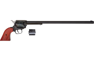 Image of Heritage Manufacturing Revolver, .22 Long Rifle/.22 Winchester Magnum Rimfire, 16in Barrel, Fixed Sight, Blued Frame, Wood Grip, 6 Round Cylinder, RR22MB16