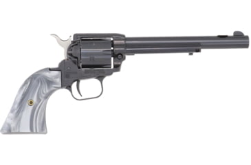 Image of Heritage Manufacturing Revolver, .22 Long Rifle, 6in Barrel, Fixed, Blued Frame, Pearl Style Grip, 6 Round Cylinder, RR22B6GPRL