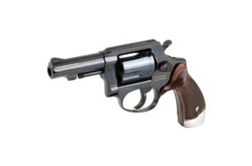 Image of Heritage Manufacturing Roscoe Revolver, .38 Special, 3in Barrel, Fixed, Black Frame, Synthetic Grip, 5 Round Cylinder, HR38B3RWP