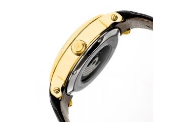 Image of Heritor Automatic Aries Skeleton Bracelet Watch, silver  black HERHR4406