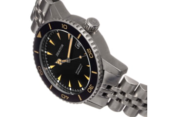 Image of Heritor Automatic Bracelet Watch, Black, One Size, HERHS1901