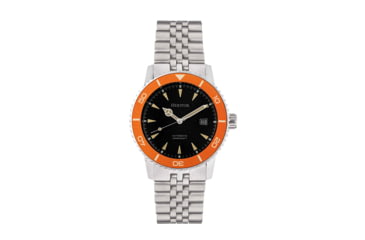 Image of Heritor Automatic Bracelet Watch, Orange, One Size, HERHS1903